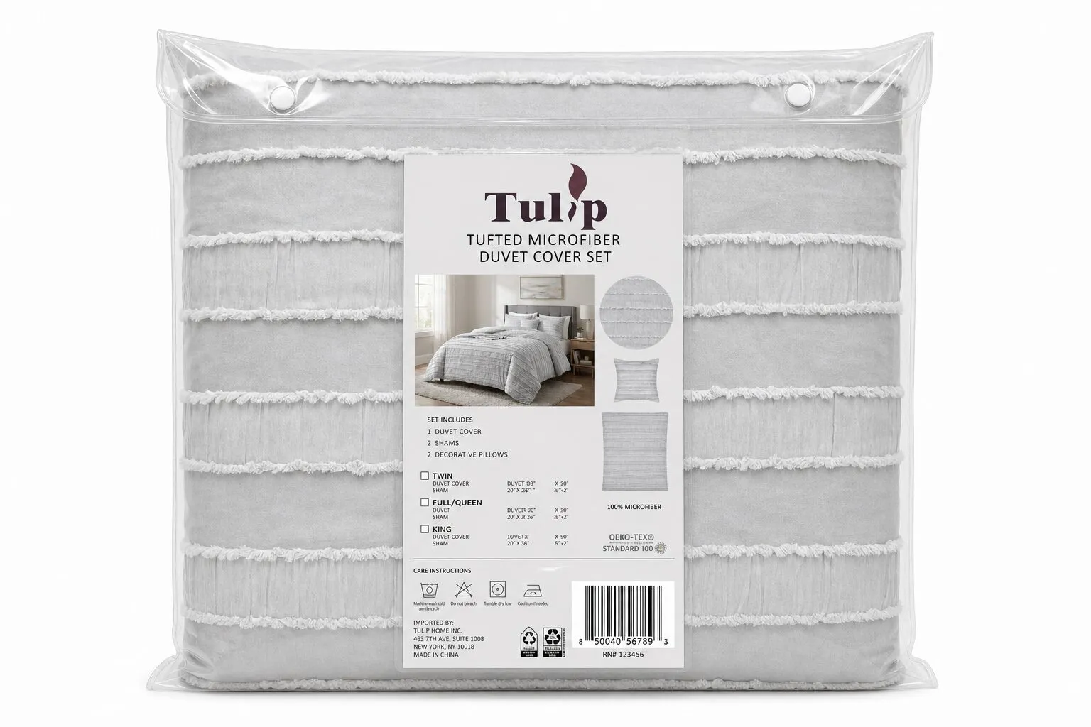 Jacquard duvet cover set — photo 3