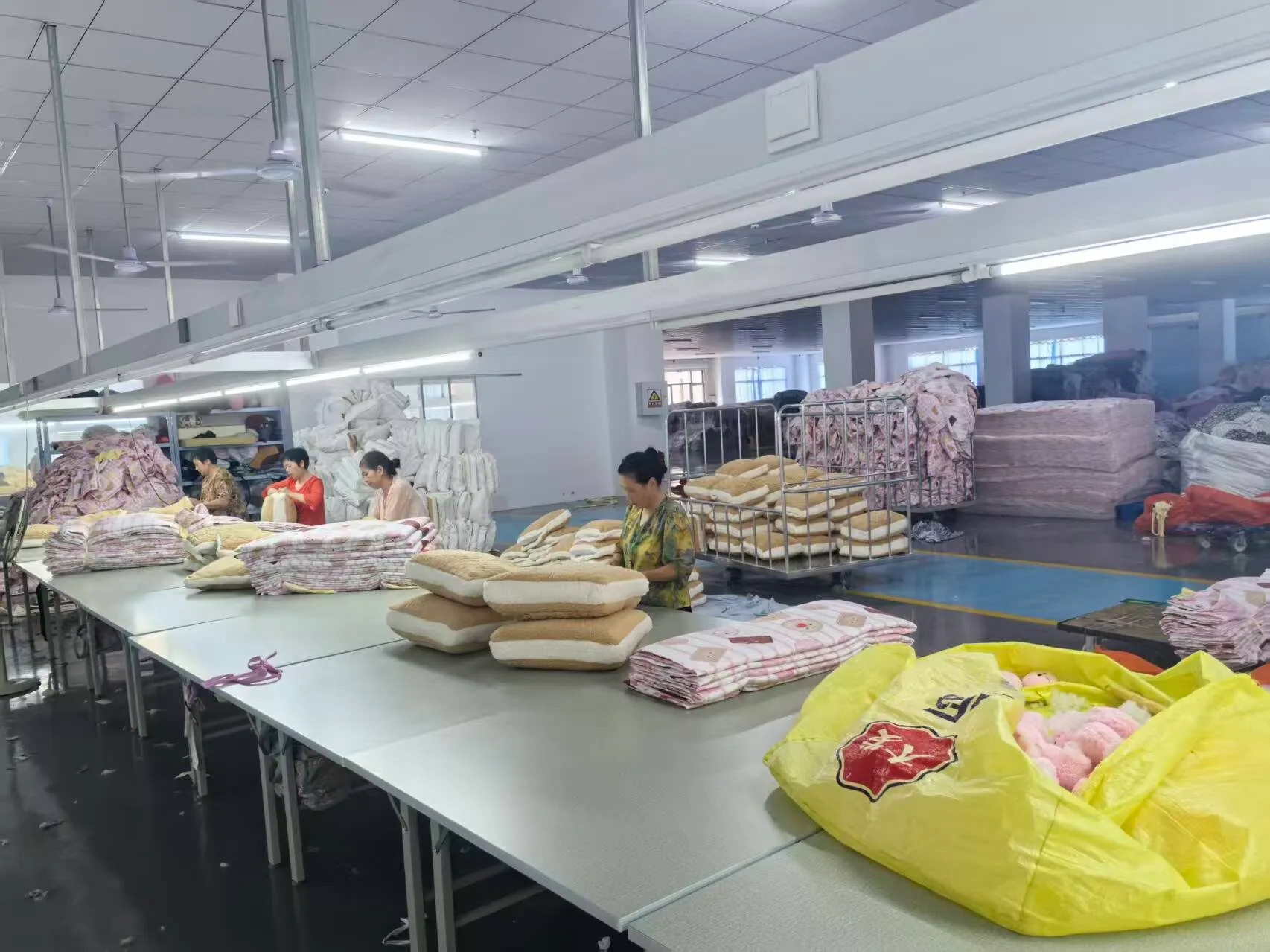 Pre-shipment inspection — Tulip factory, Nantong