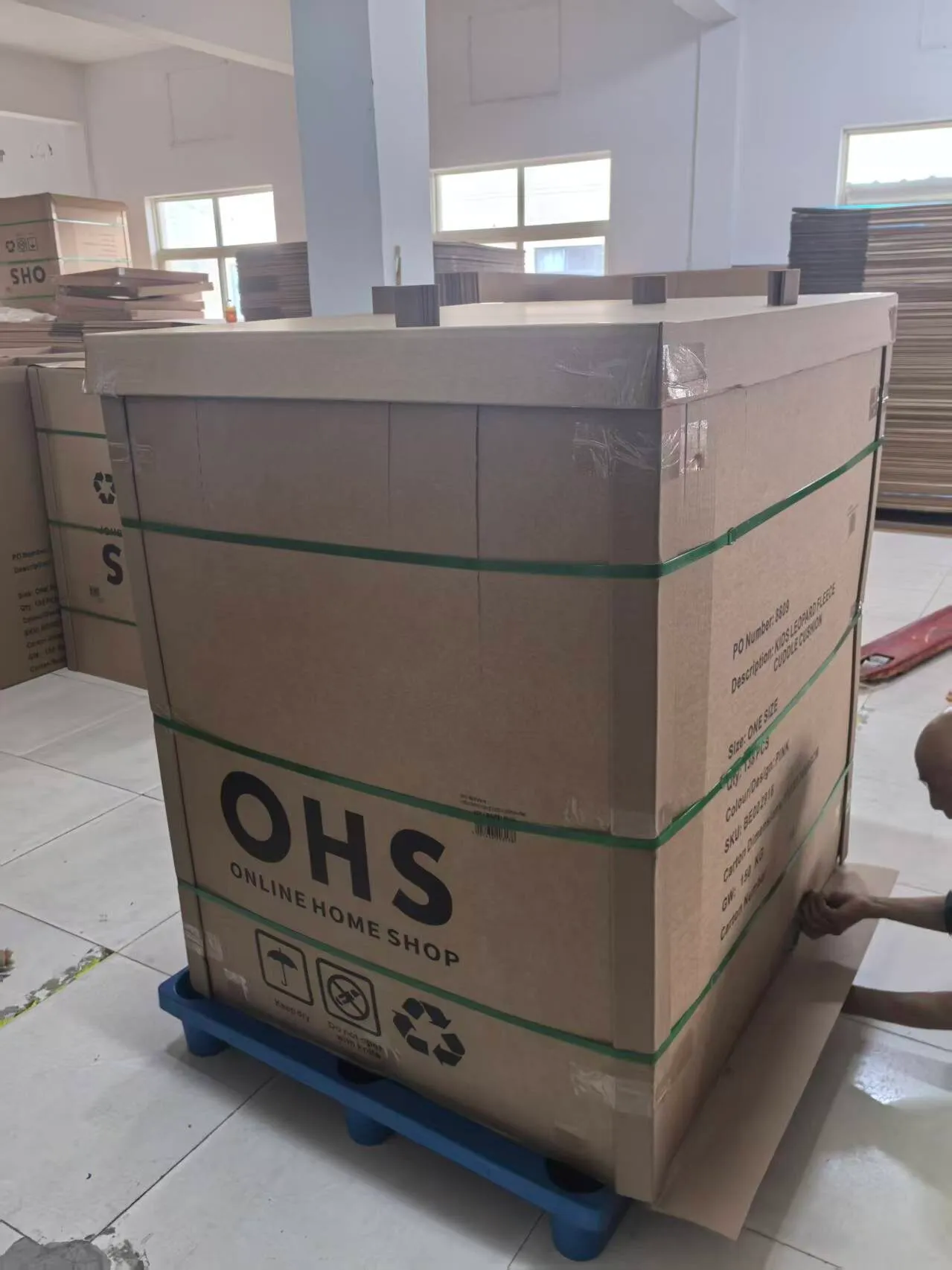Pallet Packing II — Tulip production, Nantong factory